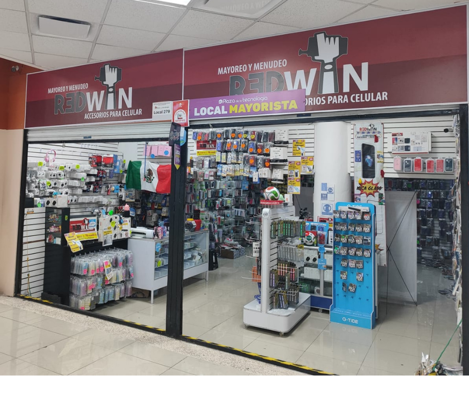 Sucursal física Redwin en Plaza de la Tecnología Cancún